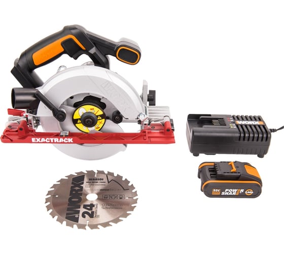 Дисковая аккумуляторная пила WORX WX530