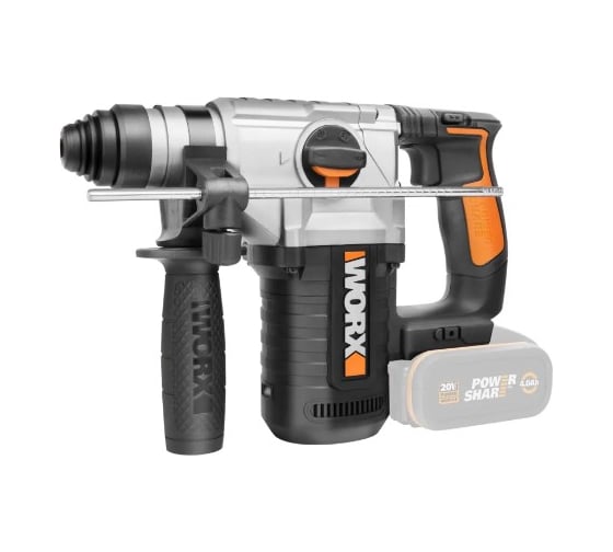 Аккумуляторный перфоратор WORX WX392.9 1