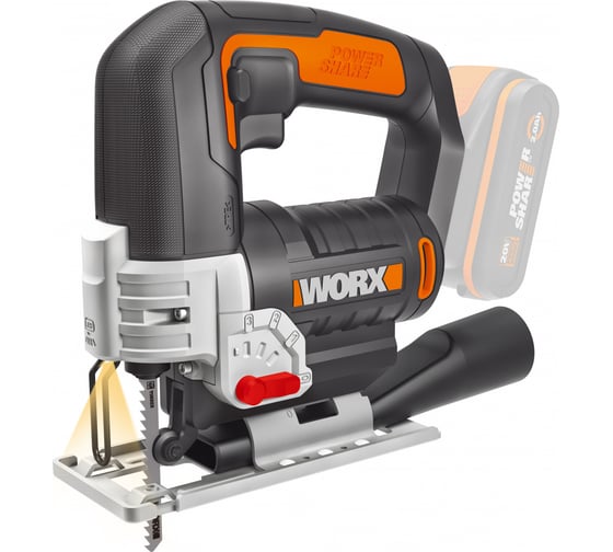 Аккумуляторный лобзик WORX WX543.9 1