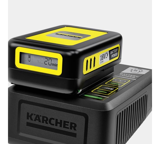 Быстрое зарядное устройство Battery Power 18V KARCHER 2.445-032