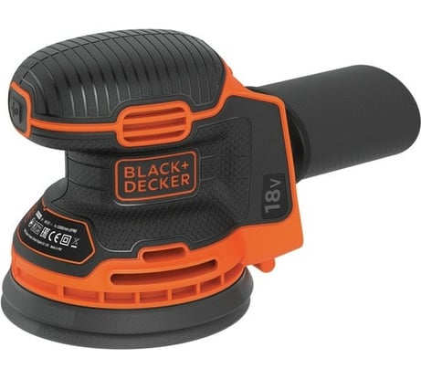 Аккумуляторная эксцентриковая шлифмашина Black&Decker BDCROS18N