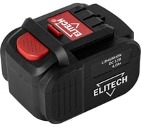Аккумулятор Elitech 1820.098400 (12В, 4.0Ач, Li-ion) 192573
