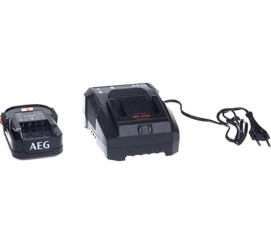 Аккумулятор (18 В; 2.0 А*ч; Li-Ion) + зарядное устройство SETL1820AL AEG 4935478072