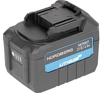 Аккумулятор Li-ion, 21 В, 6 Ач для NE808K, NE812K NORDBERG NE9007
