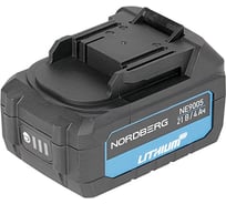 Аккумулятор Li-ion, 21 В, 4 Ач для NE808K, NE812K NORDBERG NE9005