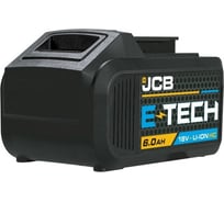 Батарея аккумуляторная JCB 18V 6.0AH, LI-ion JCB-60LI-HC-E(57227)