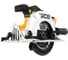 Пила циркулярная JCB аккум (-18CS-B-E)18V, 3650 об/мин, диаметр диска 165мм в к-те с зарядным уст-вом(-18VFC-E) 2.4A и батареей аккум(-20LI-E)2.0AH JCB-18CS-2XB-E(57230) 1