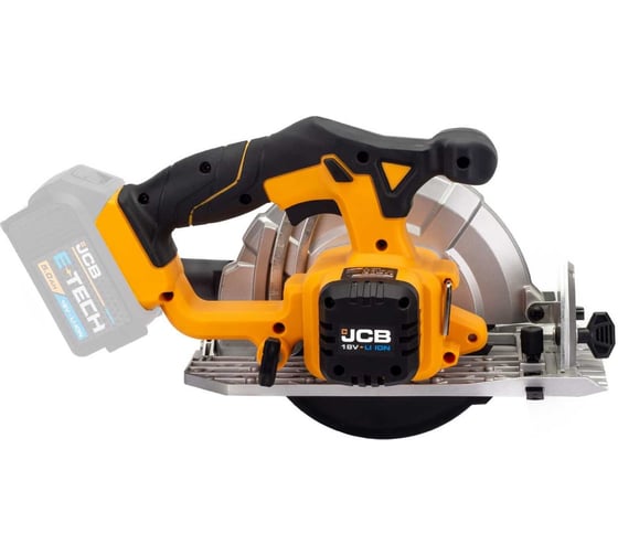Аккумуляторная циркулярная пила JCB 18 V, 3650 об/мин, диаметр диска 165 мм, без аккумулятора -18CS-B-E(57253) JCB-18CS-B-E(57253)