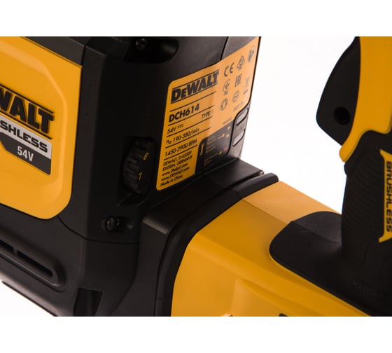 Бесщеточный перфоратор DEWALT 54 В XR FLEXVOLT SDS-Max DCH614N-XJ