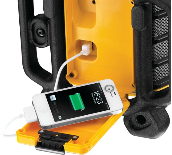 Радио с функцией заряда DEWALT XR DAB DCR017