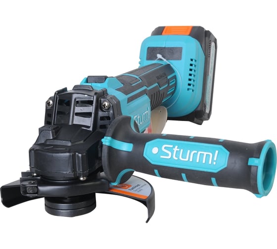 Аккумуляторная углошлифовальная машина Sturm 1batterysystem CAG1812