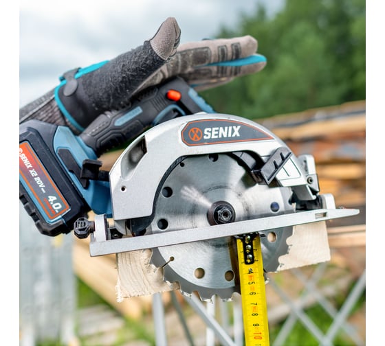 Циркулярная аккумуляторная пила SENIX PSCX2-M5-EU SET