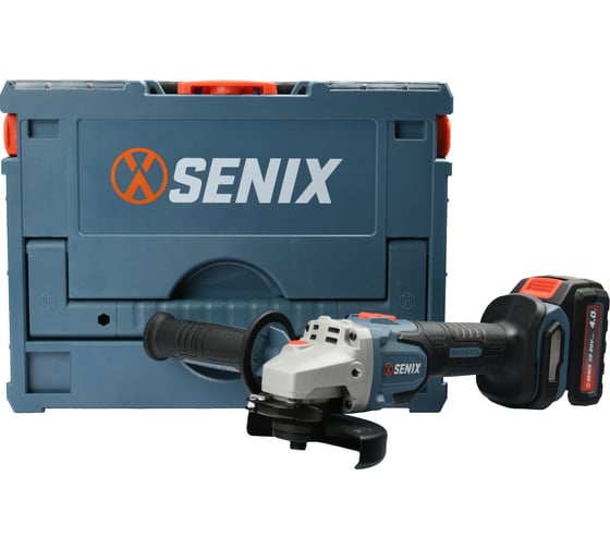 Шлифовальная угловая аккумуляторная машина SENIX PAX2125-M2-EU SET