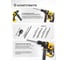 Перфоратор аккумуляторный JCB 18V, 0-4500 об/мин, 1.7J, без аккумулятора JCB-18BLRH-B-E(57258) 4