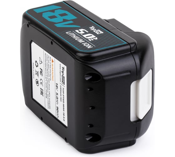 Аккумулятор TopOn bl1850b 18v 5.0ah (li-ion) pn: 197280-8 TOP-PTGD-MAK-18-5.0