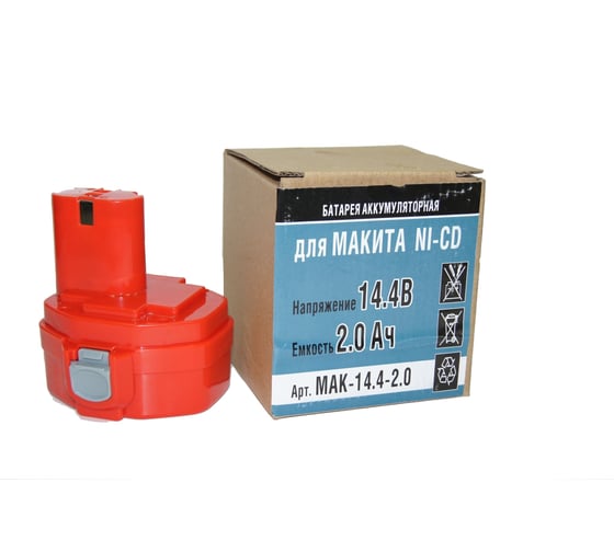 Аккумулятор Ni-CD (14.4V, 2.0 AН) для Makita 6281DWAE P.I.T. Mak-14,4-2,0 1