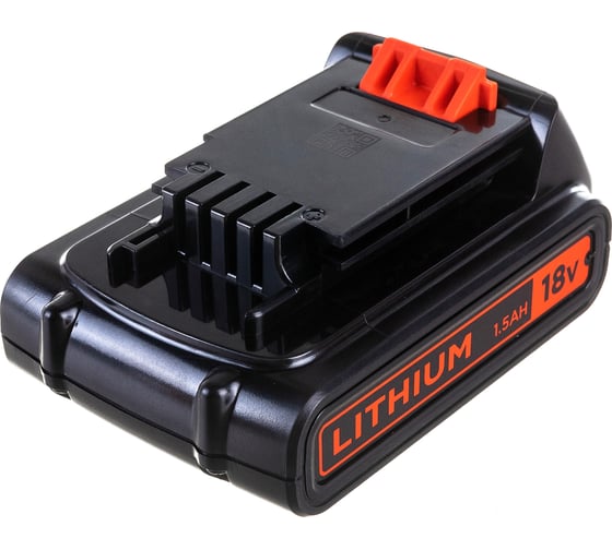 Аккумуляторная батарея Li-Ion (18В, 1.5 Ач) Black&Decker BL1518-XJ