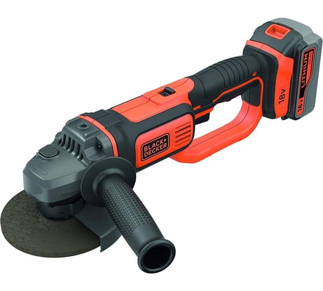 Аккумуляторная углошлифовальная машина Black&Decker BCG720M1-QW
