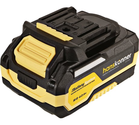 Аккумулятор Hanskonner 18 В, 1BatterySystem, 4.0 Ач HBP2004