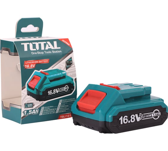 Батарея аккумуляторная Li-Ion (16.8 В, 1,5 Ач) TOTAL TBLI16151