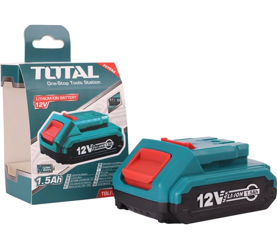 Батарея аккумуляторная Li-Ion (12 В, 1,5 Ач) TOTAL TBLI12151