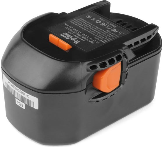 Аккумулятор Li-Ion для электроинструмента AEG L1430R (14.4V, 3.0 Ah) TopON TOP-PTGD-AEG-14.4-3.0-Li