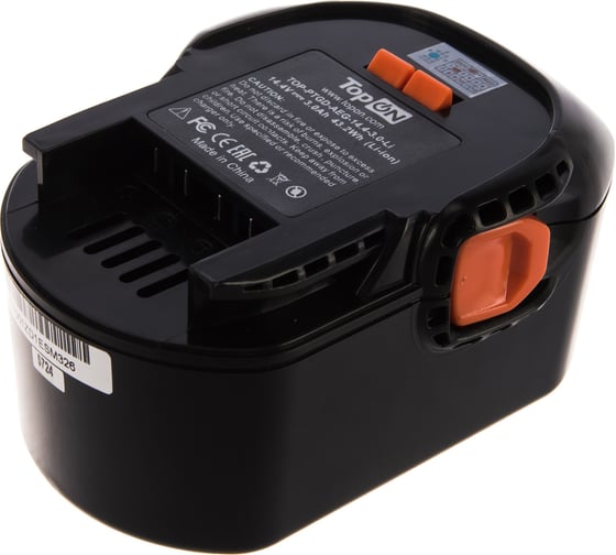 Аккумулятор Li-Ion для электроинструмента AEG L1430R (14.4V, 3.0 Ah) TopON TOP-PTGD-AEG-14.4-3.0-Li