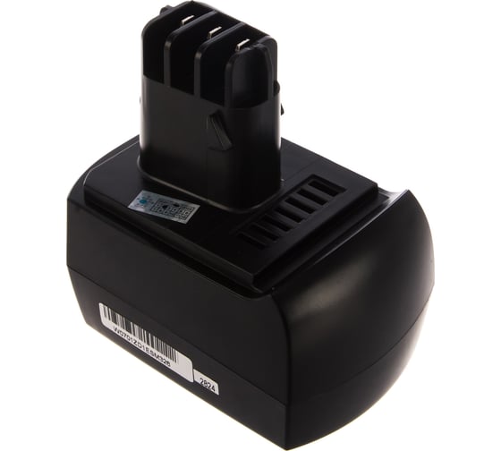 Аккумулятор Ni-MH для Metabo BS12 BSZ12 BZ12 SP SSP12 ULA9.6-18 (12V, 3.0 Ah) TopON TOP-PTGD-MET-12-3.0
