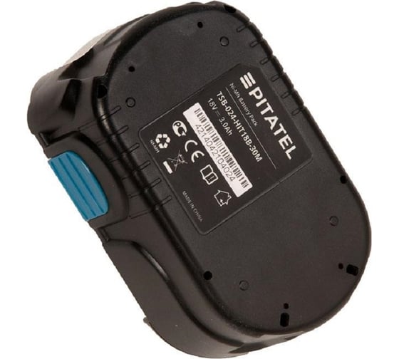 Аккумуляторная батарея ZeepDeep tsb-024-hit18b-30m (p/n: eb 1826hl, eb 1830h, eb 1830hl), ni-mh 18v 3ah 860670