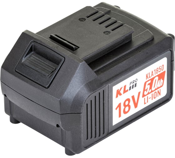 Профессиональная аккумуляторная батарея KLPRO KLA1850 18.0 v / 5.0 ah li-ion 14010