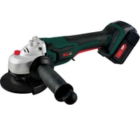 Профессиональная бесщеточная ушм (болгарка) аккумуляторная KLPRO KLAT18B-80 18 v, 8.0 ah, li-ion 14002