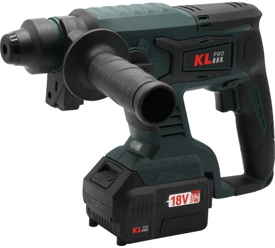 Профессиональный бесщеточный перфоратор аккумуляторный KLPRO KLPM18B-50 18 v / 5.0 ah li-ion 13999