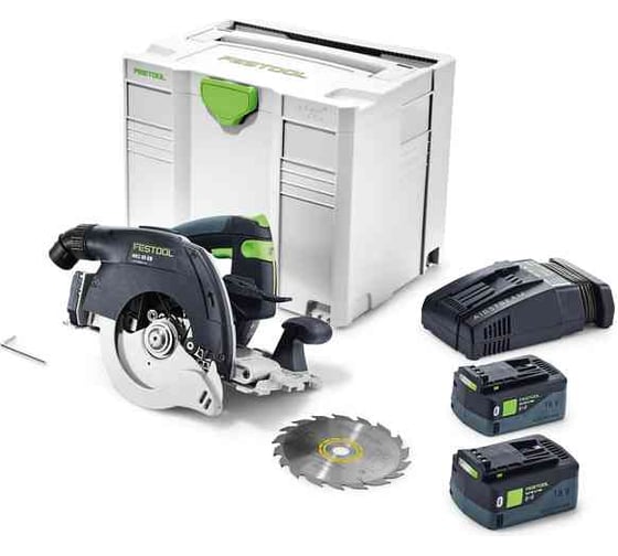 Аккумуляторная дисковая пила FESTOOL HKC 55 Li EBI-Plus-SCA 575675