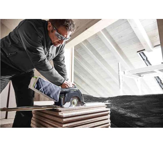 Аккумуляторная дисковая пила FESTOOL HKC 55 Li EBI-Plus-SCA 575675