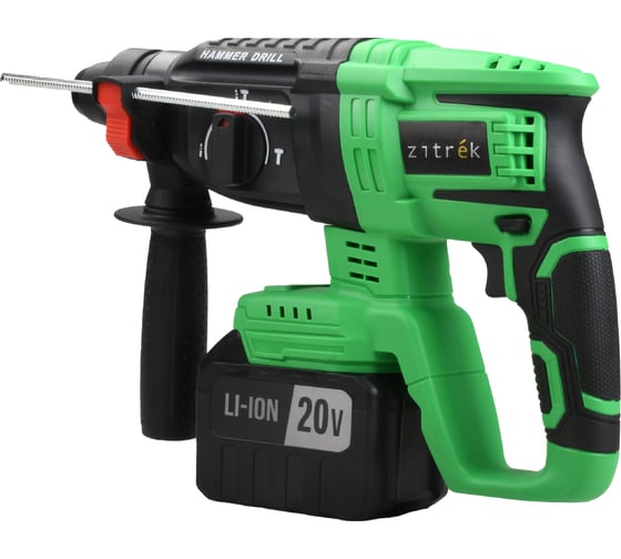 Перфоратор аккумуляторный бесщеточный Zitrek Destroyer Pro (20В, Li-ion 2x6.0Ач, з/у, кейс) 063-4373