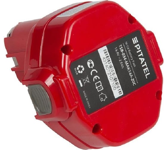 Аккумуляторная батарея ZeepDeep tsb-034-mak14a-20c (p/n: 1433/1434/1435/1435f/192699-a/193158-3), ni-cd 14,4v 2ah 860683