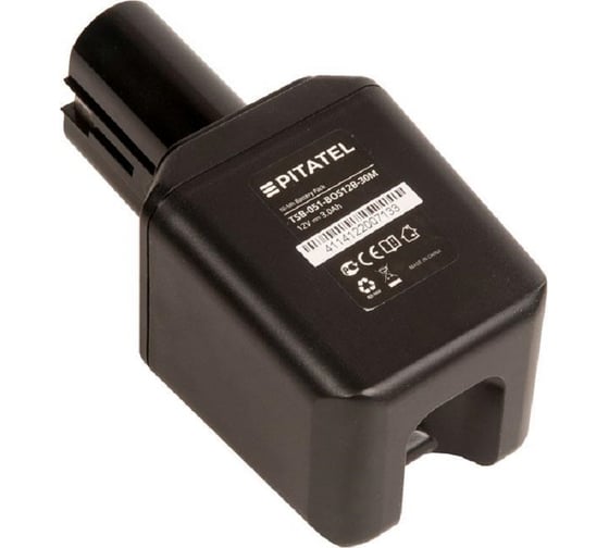 Аккумуляторная батарея ZeepDeep tsb-051-bos12b-30m (p/n: b-8220, bpt1004, bh1204), n-mh 12v 3ah 860699