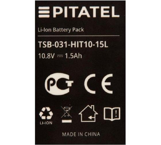Аккумуляторная батарея ZeepDeep tsb-031-hit10-15l (p/n: bcl 1015, blc1015), li-ion 10,8v 1,5ah 860677
