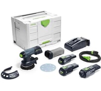 Аккумуляторная эксцентриковая шлифмашина FESTOOL ETSC 125 Li 3,1 I-Set 575712