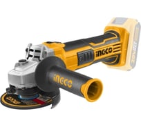 Аккумуляторная угловая шлифмашина INGCO CAGLI201158