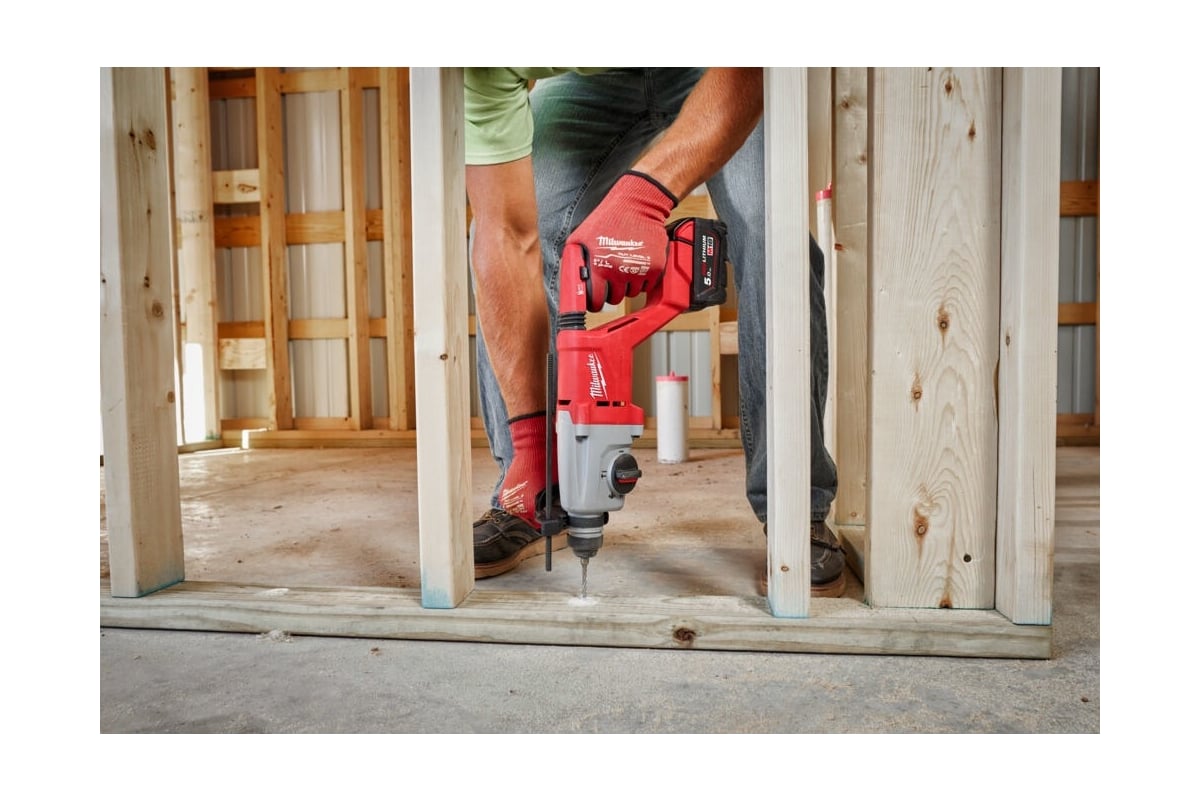 Аккумуляторный перфоратор Milwaukee M18 BLHACD-0X 4933492482 - выгодная  цена, отзывы, характеристики, фото - купить в Москве и РФ