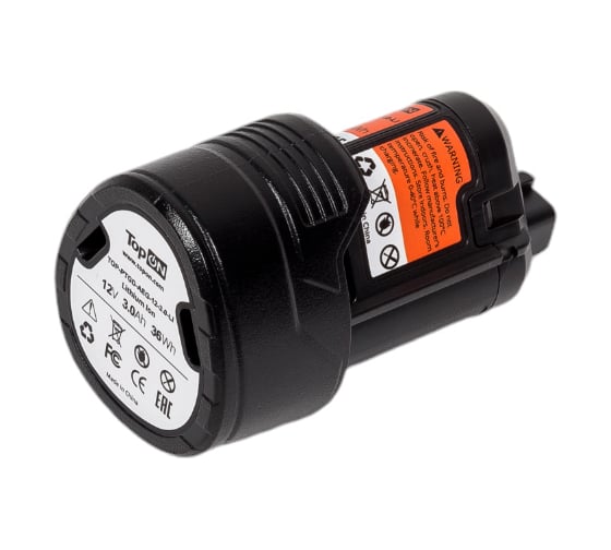 Аккумулятор (12V; 3.0Ah; Li-Ion) для электроинструмента AEG L1230 Series TopON TOP-PTGD-AEG-12-3.0-Li