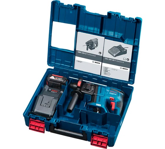 Аккумуляторный бесщеточный перфоратор Bosch GBH 180-LI с 1 АКБ и ЗУ 0611911122
