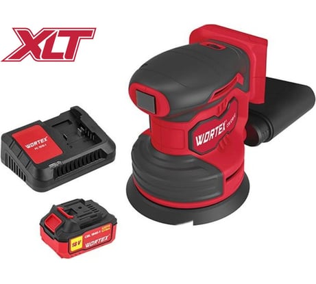 Аккумуляторная эксцентриковая шлифмашина WORTEX COS 1218-1 E ALL1 1333436