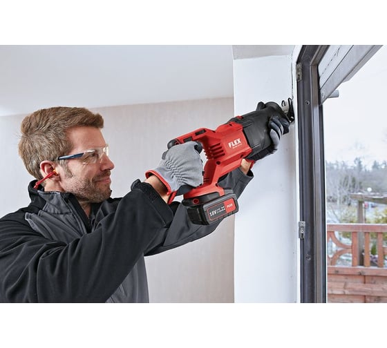 Аккумуляторная сабельная пила с маятниковым ходом FLEX RSP DW 18.0-EC C 491306