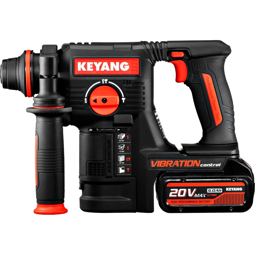 Аккумуляторный перфоратор KEYANG HD20BLH-24T - выгодная цена, отзывы ...