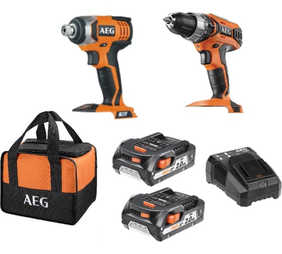 Набор инструмента AEG JP18U2-X02B 4935472204 1