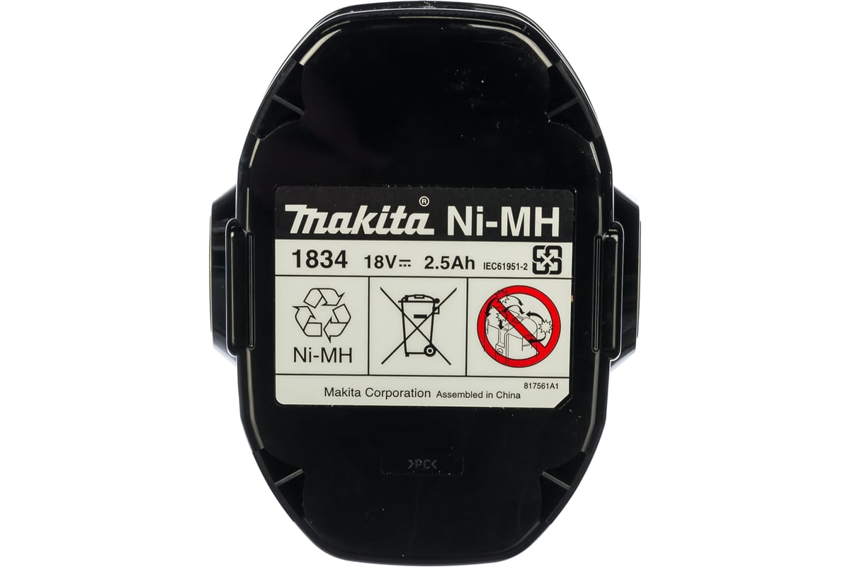 Тип 11 no 193102. 1834 Makita 193102-0. Аккумулятор Makita 1834 18v 2.5Ач. Аккумулятор кубический (18 в; 2,5 а*ч) для дрелей-шуруповертов 1834 Makita 193102-0.