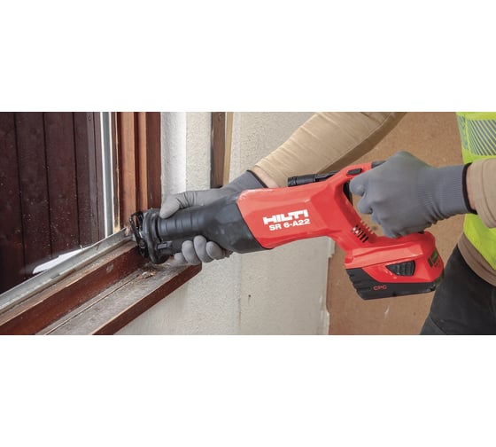 Аккумуляторная сабельная пила Hilti SR 6-A22 коробка 2161959