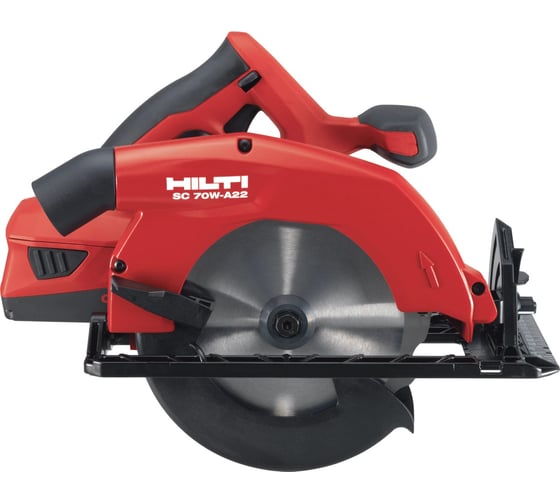 Аккумуляторная циркулярная пила Hilti SC 70W-A22 коробка 2089213